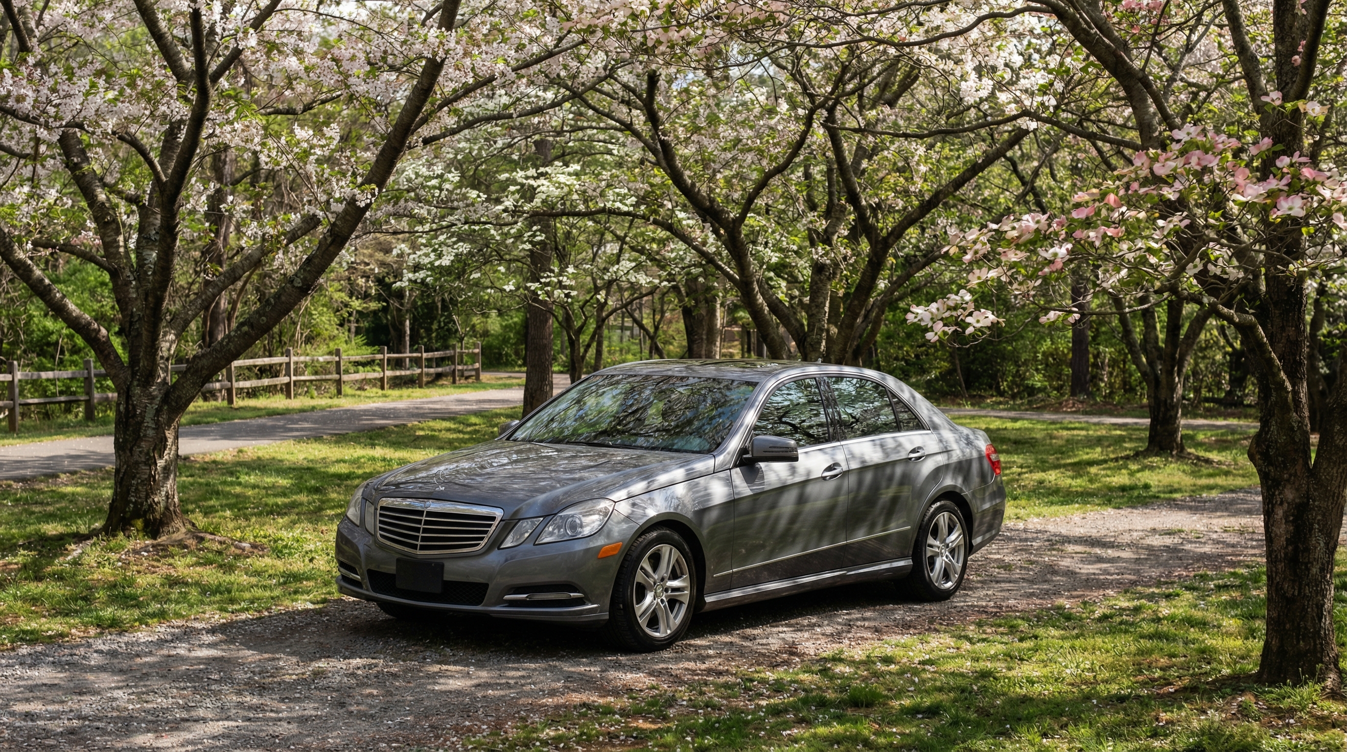 Mercedes-Benz paint protection from tree sap damage in Duluth GA